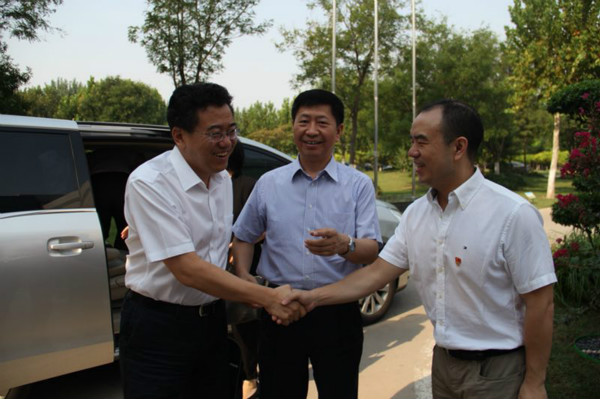 2018年9月13日上午,市国资党委副书记周惠军一行莅临天津泰达环保有限